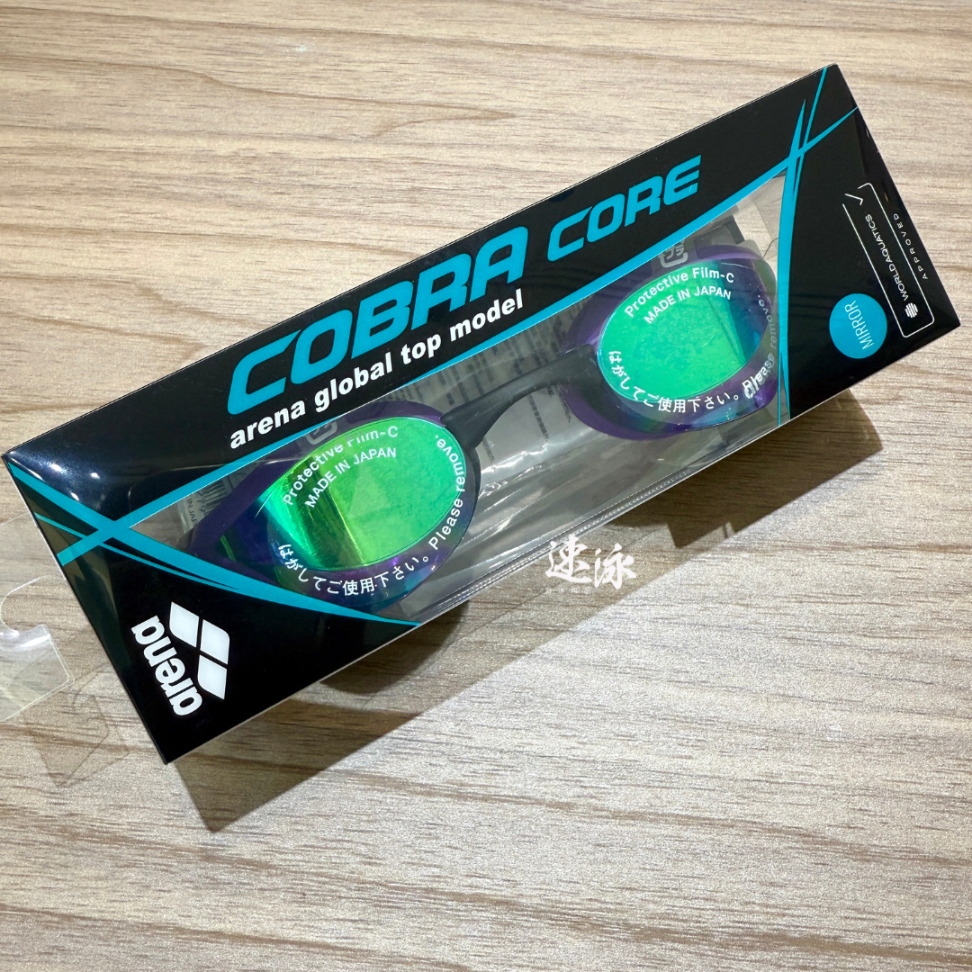 Arena Japan Fina Racing Cobra Core Mirror Goggle Racing Swim Goggles