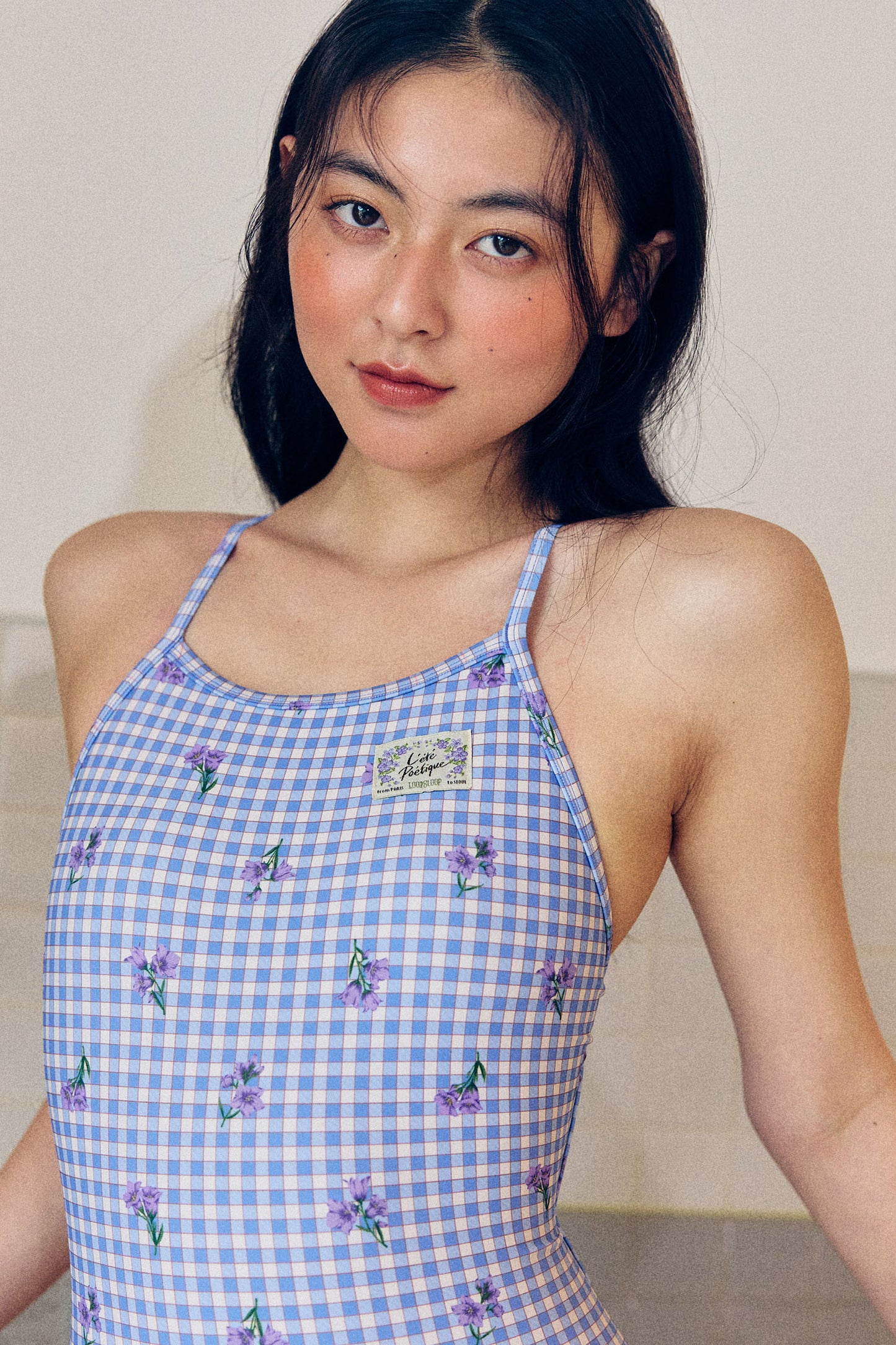 Loop Loop Harebell_blue One Piece Swimsuit 女士連體泳衣