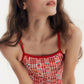 Loop Loop Strawberry Table One Piece Swimsuit 女士連體泳衣