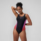 Speedo Colourblock 2.0 Swimsuit Black/Pink 女士連身泳衣
