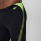 Speedo Men's HyperBoom Splice Jammer Black/Yellow及膝泳褲
