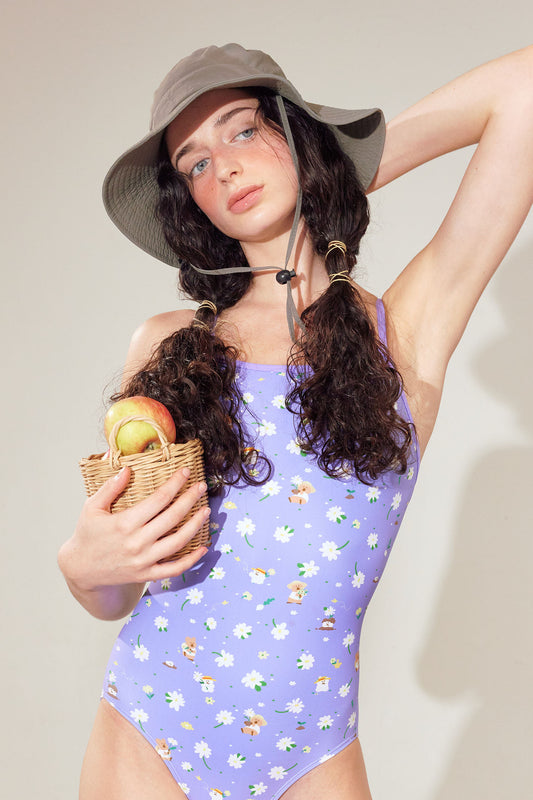 Loop Loop with Dinotaeng Sunshine in Marshville One Piece Swimsuit 女士連體泳衣