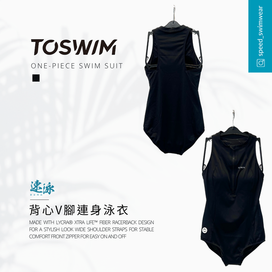 Toswim Minimalis One Piece 女士連體泳衣