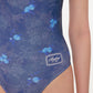 Loop Loop Floral Veil One Piece Swimsuit 女士連體泳衣