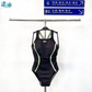 Speedo Solid Splikce Medalist 女士連體泳衣