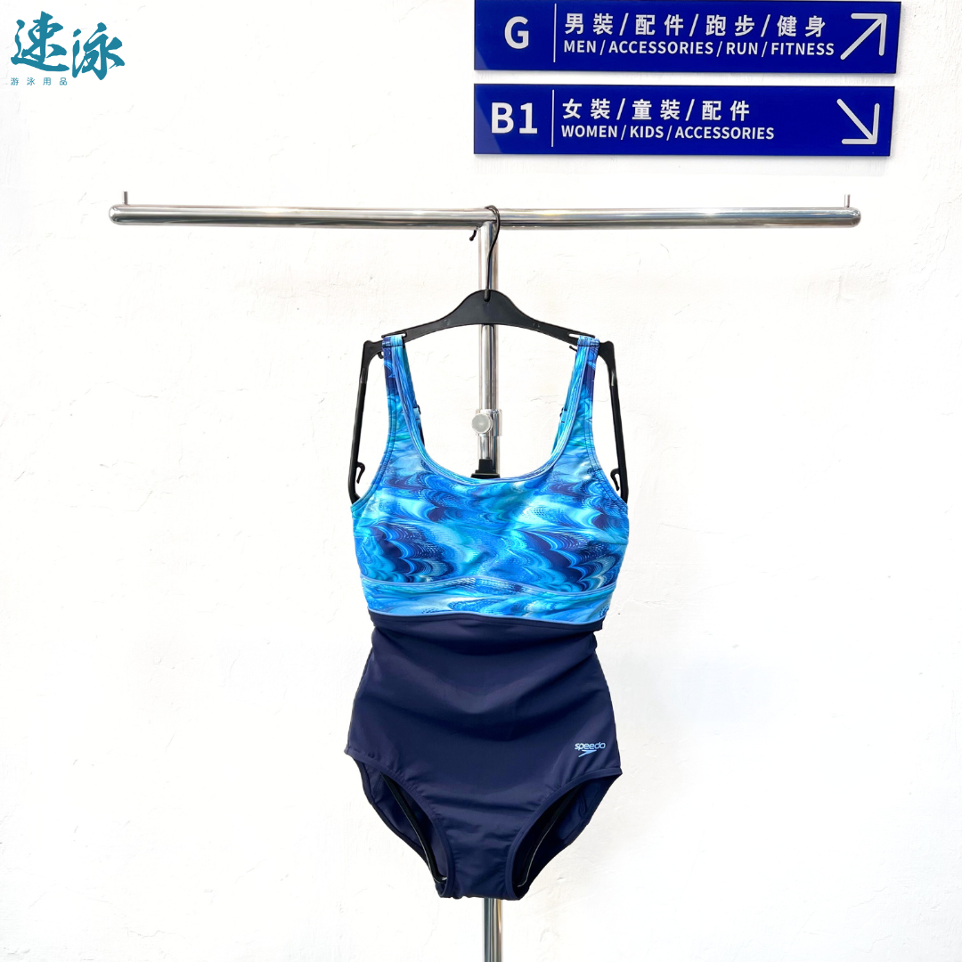 Speedo Cntr Eclipse 女士連體泳衣