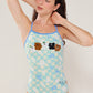 Loop Loop with Dinotaeng QUOKKA & BOBO in the Woods One Piece Swimsuit 女士連體泳衣