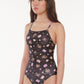 Loop Loop April Kitty Black One Piece Swimsuit 女士連體泳衣