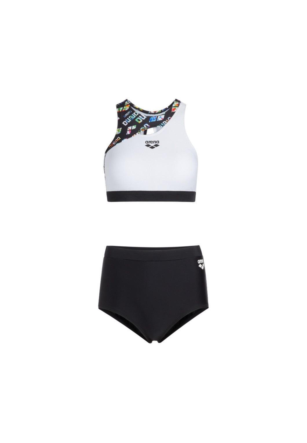 Arena Blossom Bra Top With High Waist Brief 女士分體泳衣