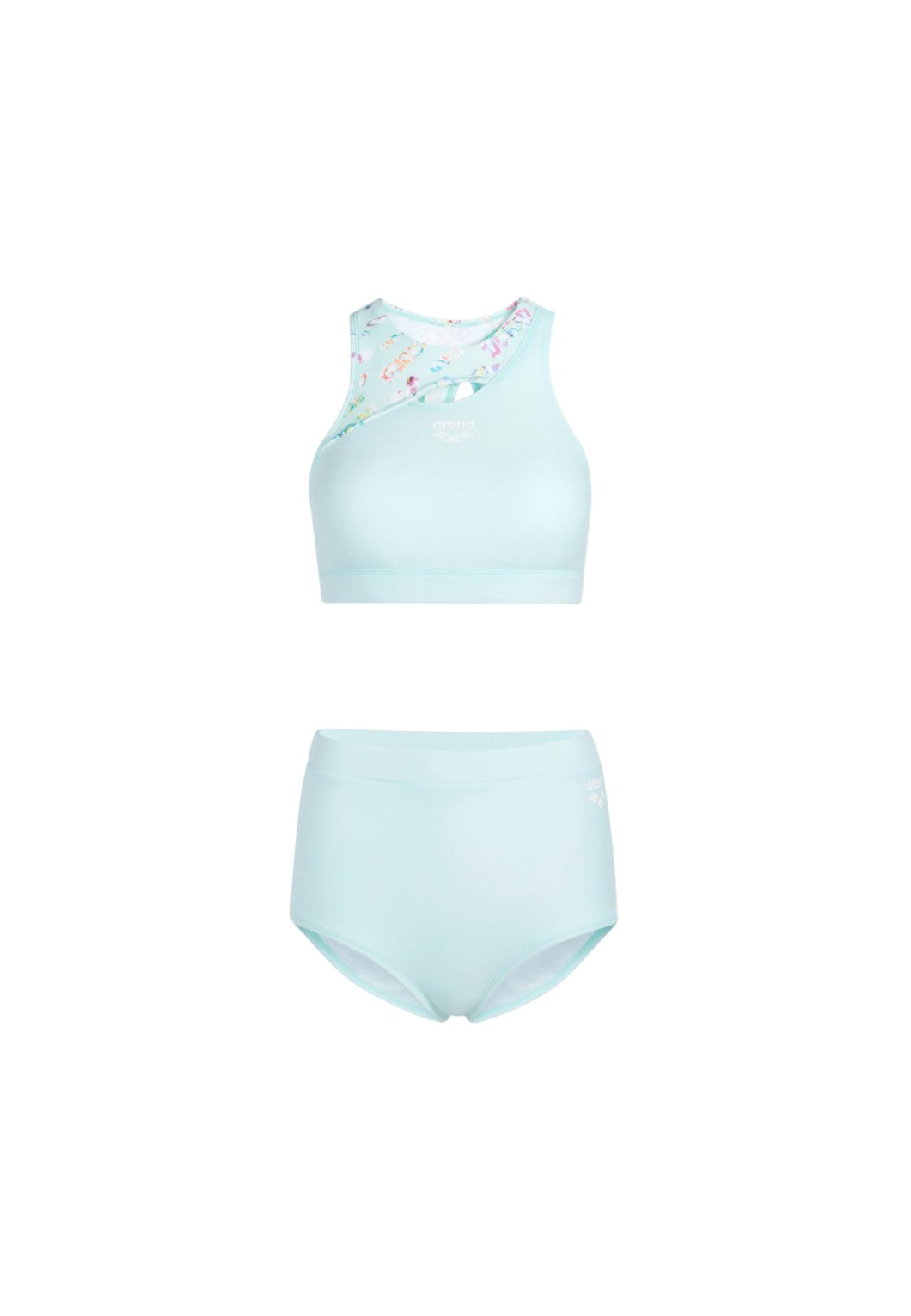 Arena Blossom Bra Top With High Waist Brief 女士分體泳衣