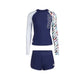 Arena Blossom Long Sleeves Sun Protection Set  女士分體泳衣