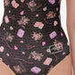 Loop Loop April Kitty Black One Piece Swimsuit 女士連體泳衣