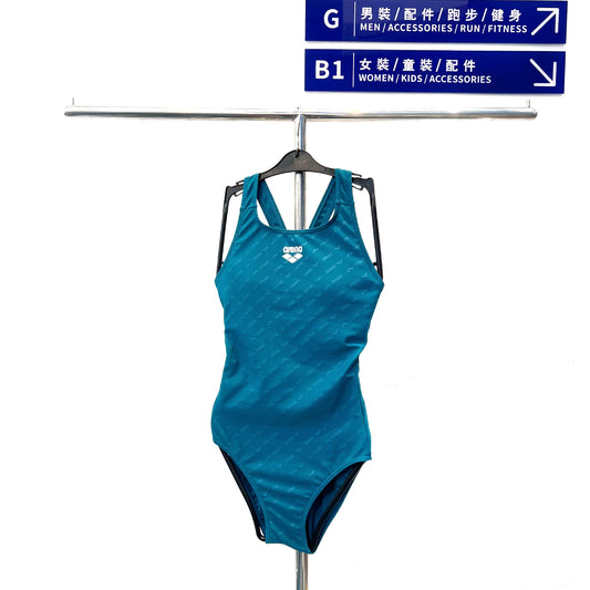 Arena Toughsuit Flex Allover Logo W Xback Training One Piece女士連身泳衣