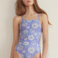 Loop Loop Lace Diary One Piece Swimsuit 女士連體泳衣