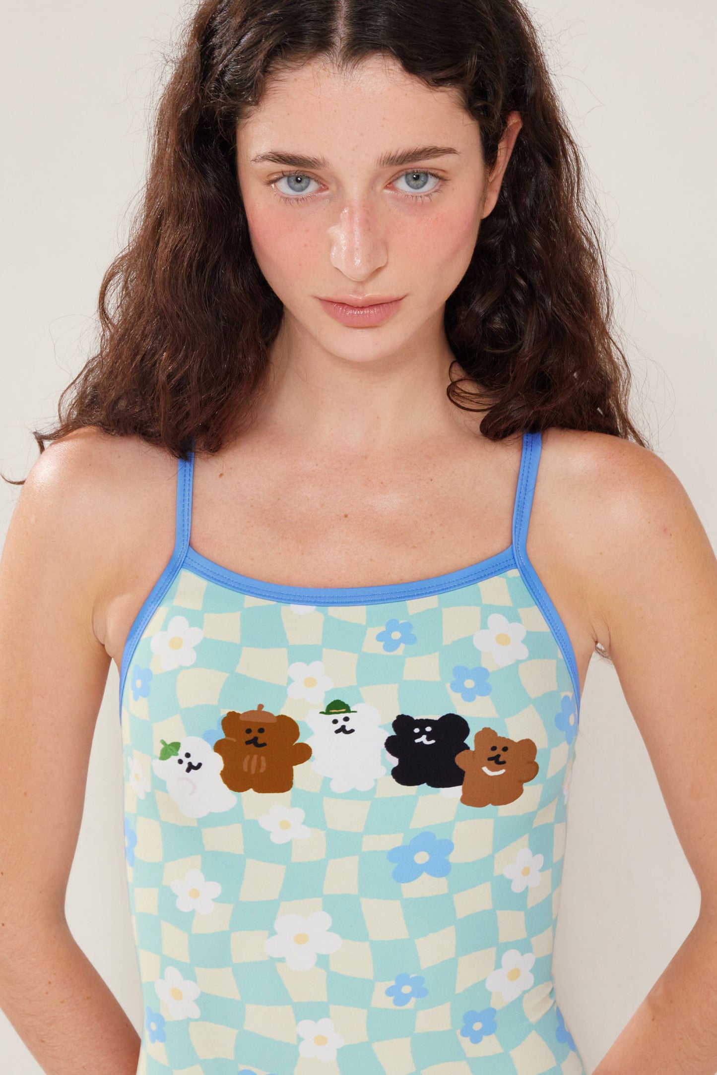 Loop Loop with Dinotaeng QUOKKA & BOBO in the Woods One Piece Swimsuit 女士連體泳衣