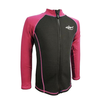 Aquasport 1mm Thermal Top Fleece 兒童前拉鍊抓毛底保暖上衣